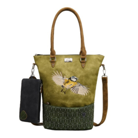 Hi-di-hi Tas Aves Olive Dark Green