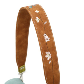 Hi-di-hi Tas Twiggle Cognac Light Blue