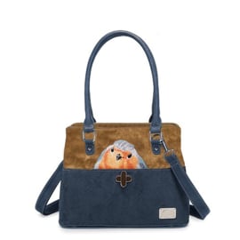 Hi-di-hi Tas Babbler Brown Navy Blue