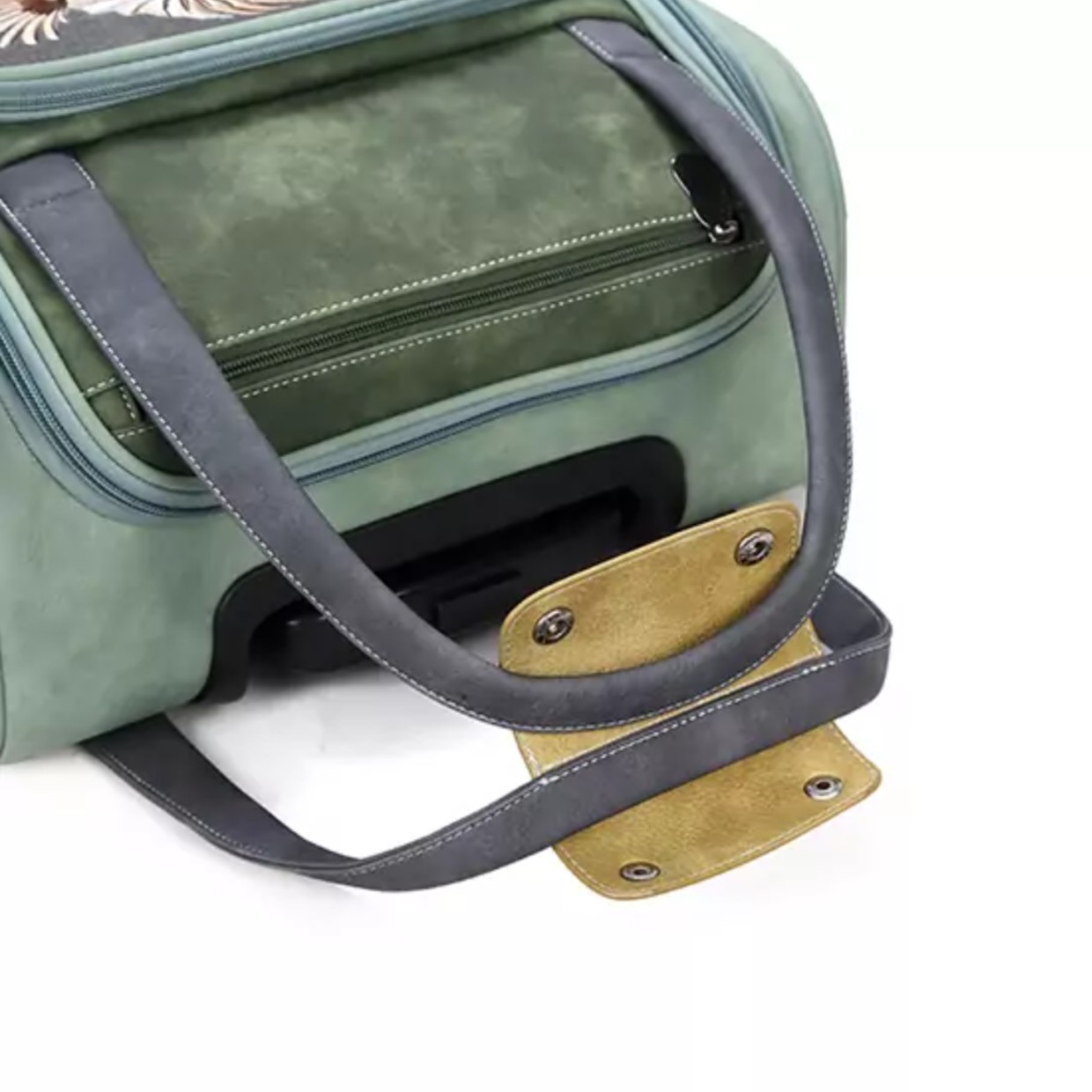 Hi-di-hi Trolley Voyage Dark Green Dark Grey