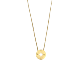 Ketting Compass Goud