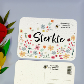 Bloom Your Message Bloeikaart Sterkte