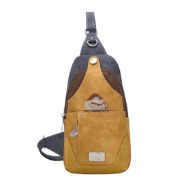 Hi-di-hi Tas Carol Dark Grey Ocher