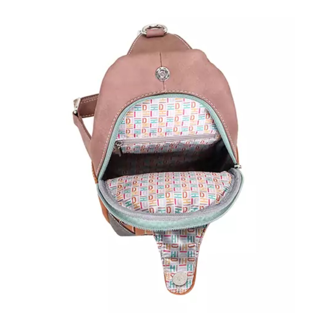 Hi-di-hi Tas Carol Lilac Cognac