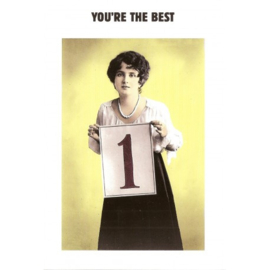 Kartoenfabriek Kaart You're The Best