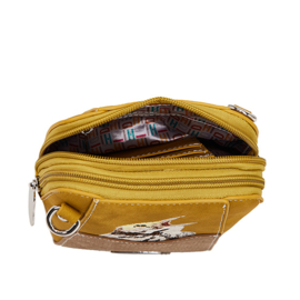 Hi-di-hi Tas Little Paradise Yellow Brown