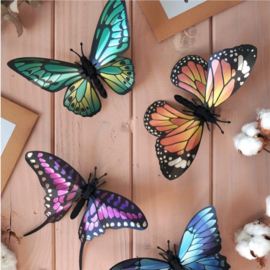 Assembli DIY 3D Monarch Vlinder