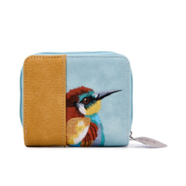Hi-di-hi Portemonnee Little Magpie Light Blue Orange Green