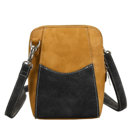 Hi-di-hi Tas Little Paradise Ocher Dark Grey