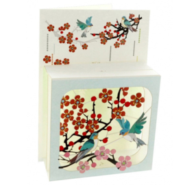 Forever Cards Magic Box 3D Kaart Birds & Blossoms