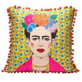 Talking Tables Kussen Frida Kahlo Yellow New