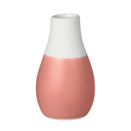 Räder Porselein Vaasjes Mini Pastel Roze Perzik  - set van 4