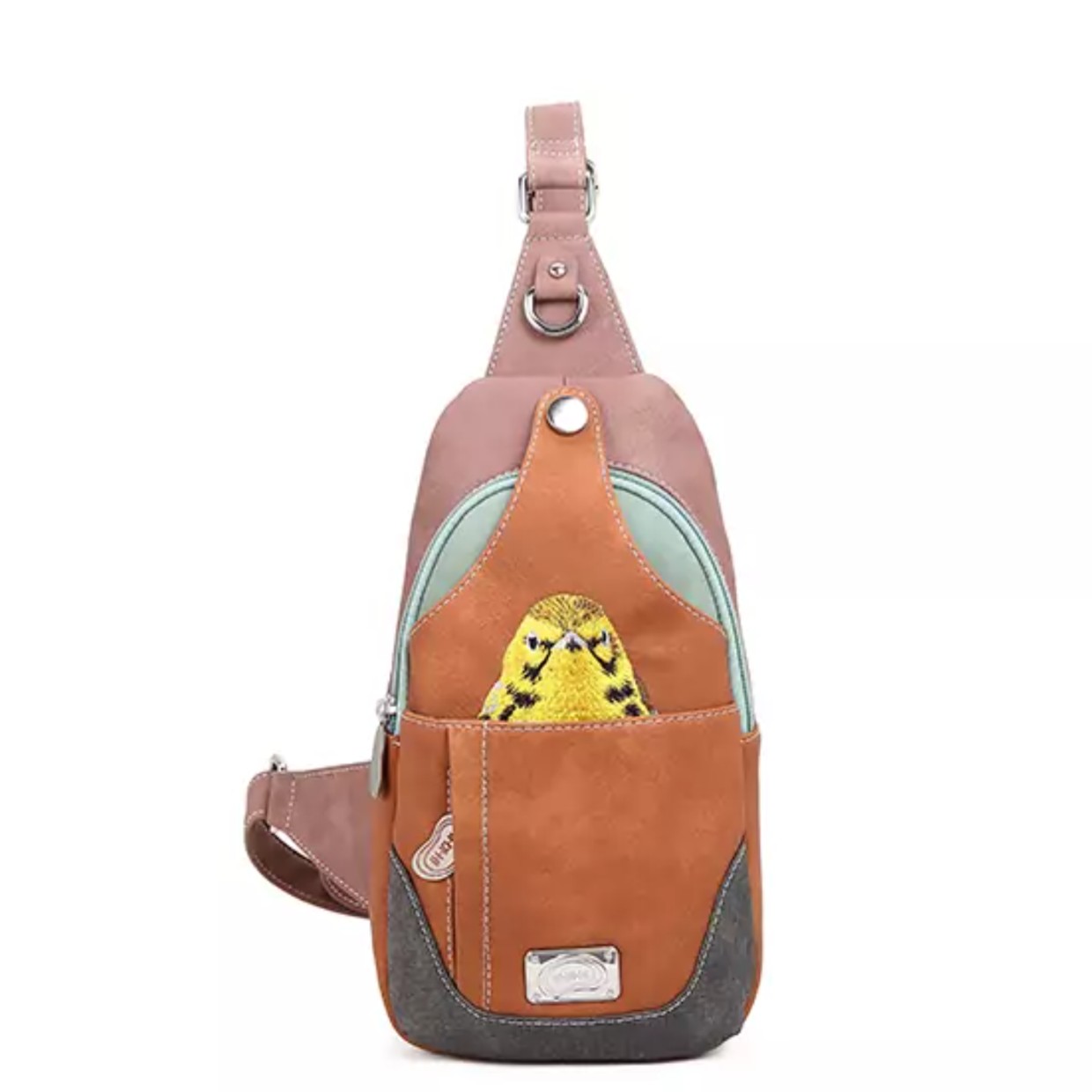 Hi-di-hi Tas Carol Lilac Cognac