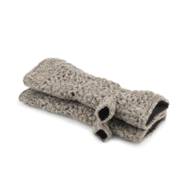 Sjaal Met Verhaal Handwarmers Granny Square Taupe
