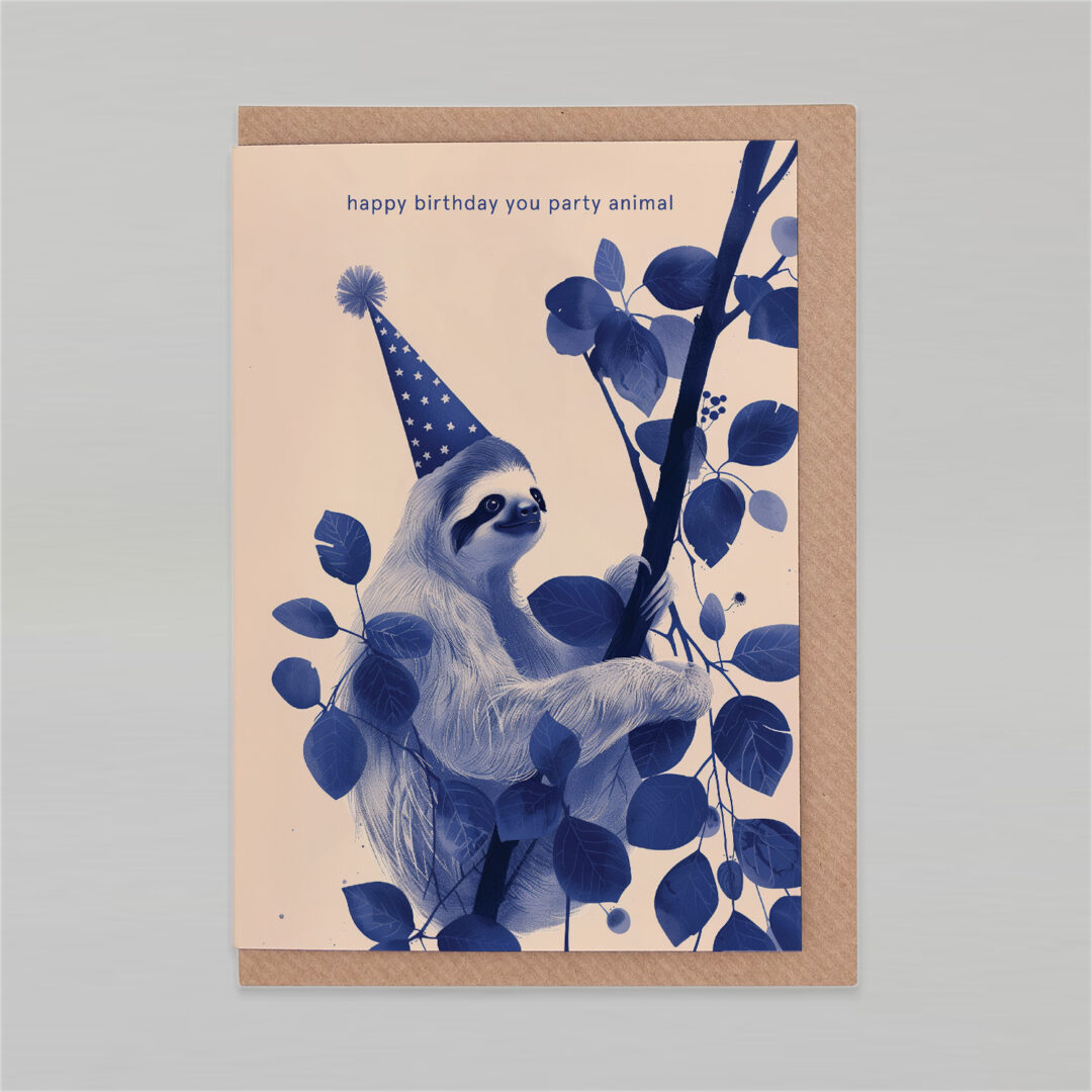 Botanopia Kaart Happy Birthday You Party Animal