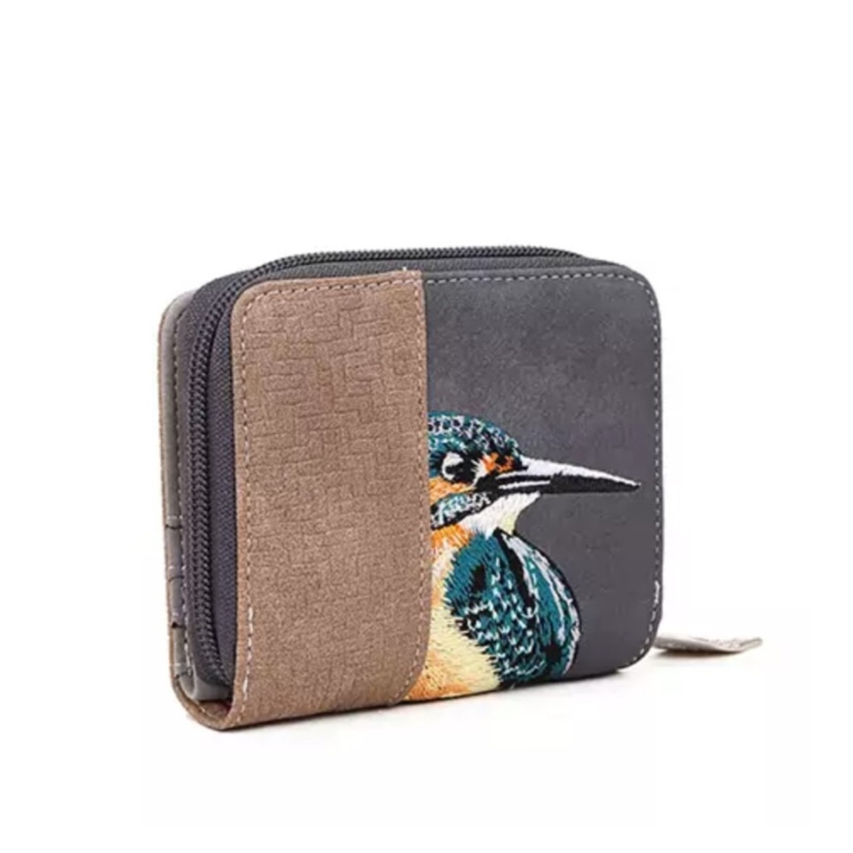 Hi-di-hi Portemonnee Little Magpie Dark Grey Brown