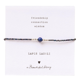A Beautiful Story Armband Iris Card Lapis Lazuli