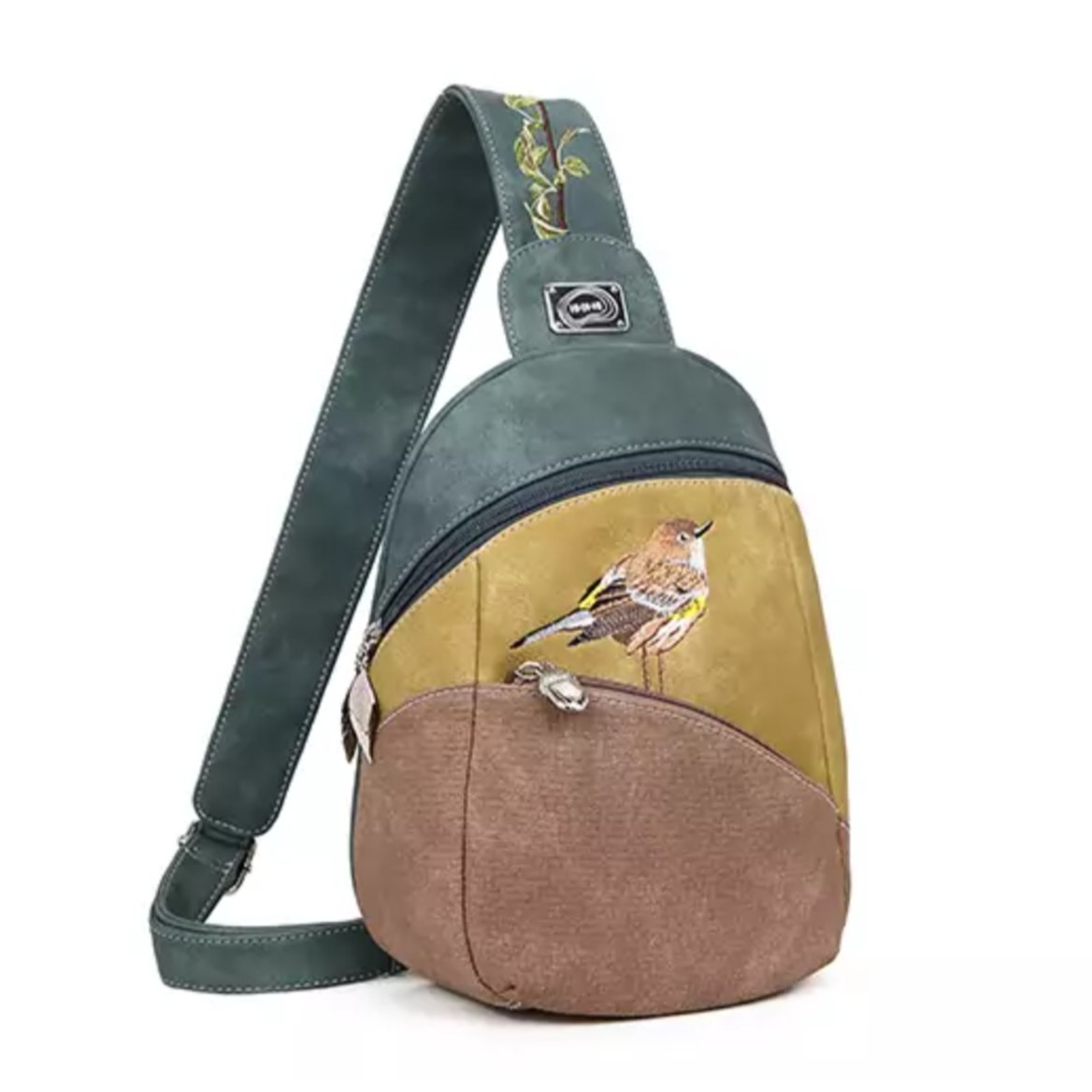 Hi-di-hi Tas Tjirp Dark Blue Yellow Brown