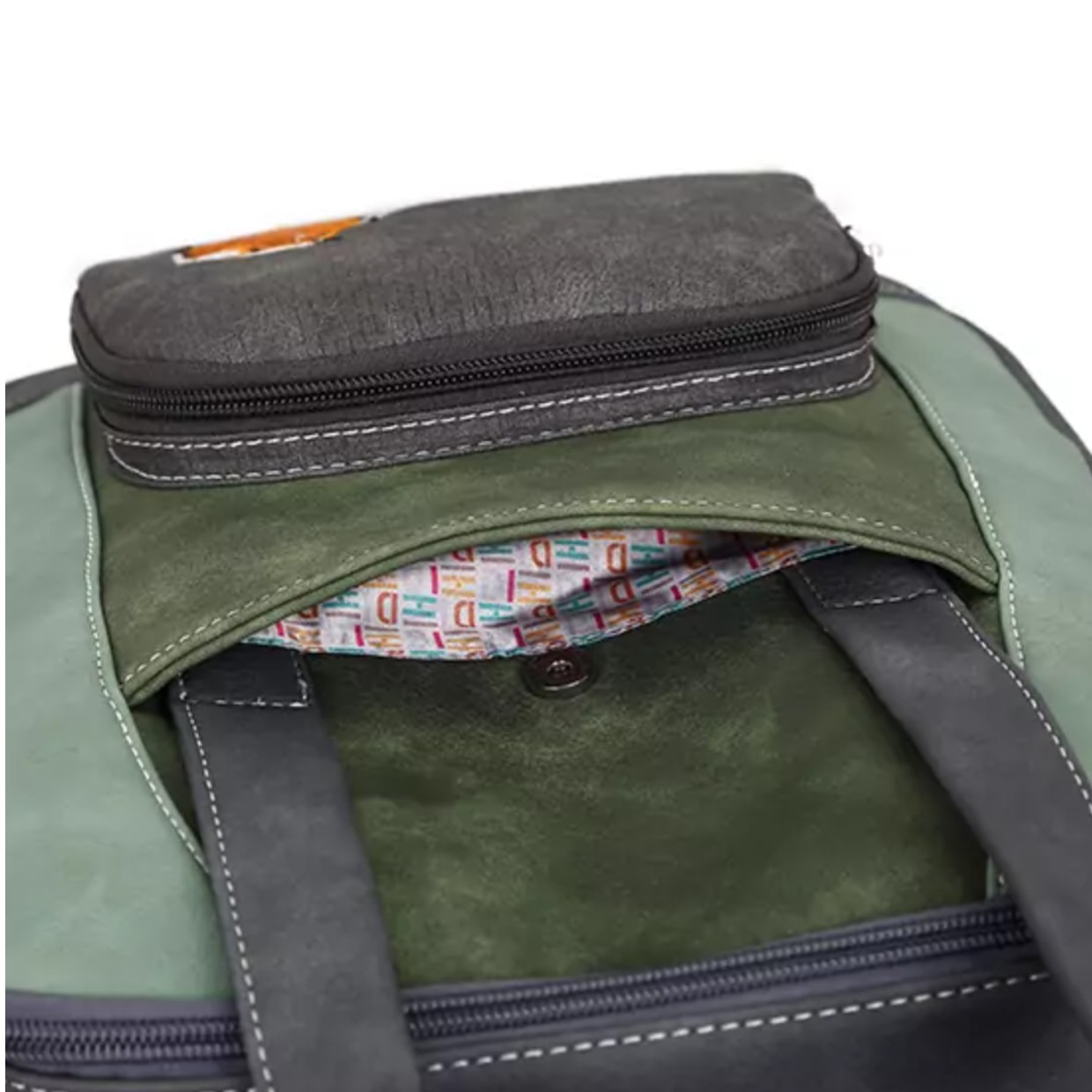Hi-di-hi Tas Passage Dark Green Dark Grey