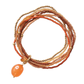 A Beautiful Story Armband Nirmala Carneool