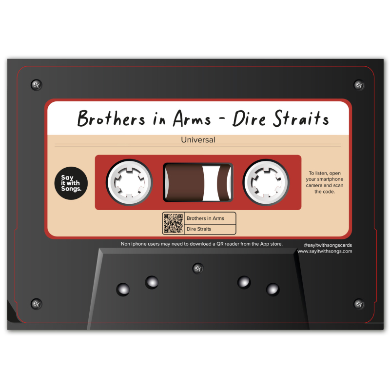 Say It With Songs Kaart Dire Straits Brothers In Arms