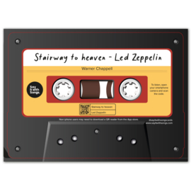 Say It With Songs Kaart Led Zeppelin Stairway To Heaven