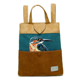 Hi-di-hi Tas Song Song Petrol Peach Cognac