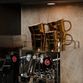 Vondels Espressokopje Cin Cin! Goud Ecru