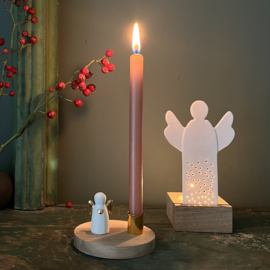 Räder Porselein Waxinelicht Angel