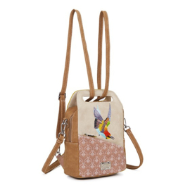 Hi-di-hi Tas Zzzerenade Pink Beige Cognac