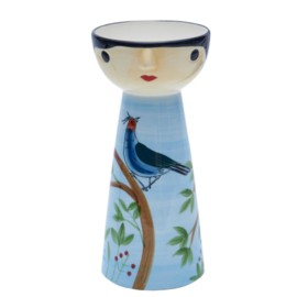 Garden Pleasure Vaas Puppets Blue Medium