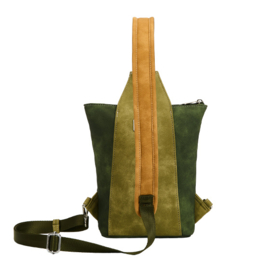 Hi-di-hi Tas Nutty Dark Green Ocher