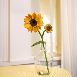 Sjaal Met Verhaal Zonnebloem Vilt