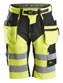 FlexiWork High-Vis Korte Broek+ met Holsterzakken Klasse 1