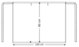 VOORBINDER 100 X 80