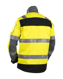 BLAKLADER 4051 Jas ongevoerd HI-VIS