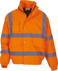 Wind- & Waterdichte High-Vis Pilootjas Donkere Kleuren t.e.m. 6XL