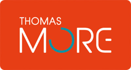 Verzorgingstuniek Wit/Oranje + LOGO Thomas More