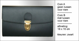 Portemonnee zonder lussen, 18X10 cm