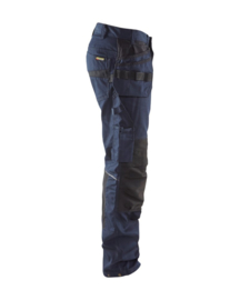 1496 Service Werkbroek met Spijkerzakken Stretch