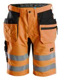 6131 LiteWork High-Vis Korte Broek+ met Holsterzakken Klasse 1