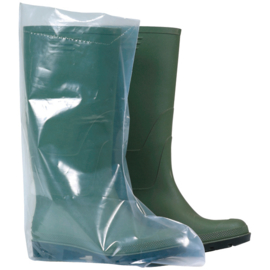 Boots-cover  Polyetheyleen, Transparant - per 50 paar