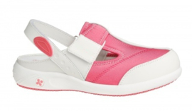 Comfortsandaal 2-way aanpasbaar - Wit/Roze