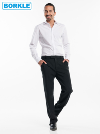 Hemd / Shirt Men White Stretch