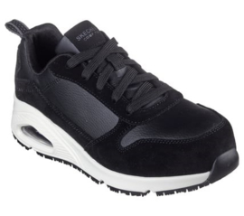 Skechers Elainy S3 zwart/wit (dames)