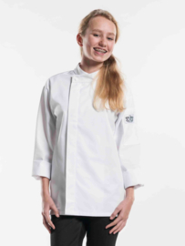 Chef Jacket Teenager Wit