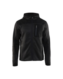 BLAKLADER 4930 gebreid vest met softshell