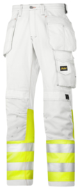 Schildersbroek Hi-Vis met Holsterzakken, Klasse 1