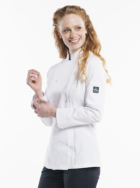 BASIC CHEF JACKET LADY PRESS BUTTONS