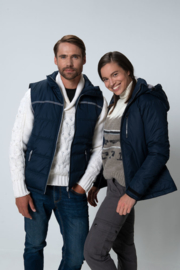 Bodywarmer met reflecterende details